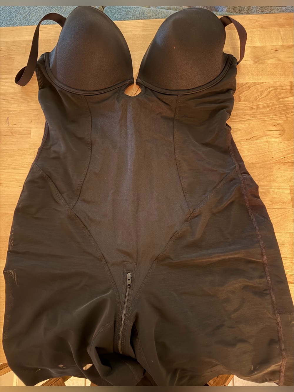 Shapellx full body mid-thigh suit Black 2XL